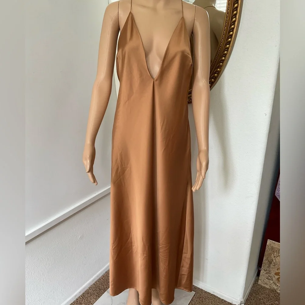 slim fit dress slacks Zara Gown by Vivid Core main image 0